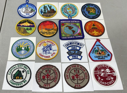 (16) Local Idaho Boy/Cub Scout Patches