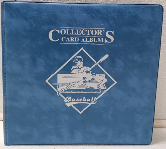 Collectors Card Album Baseball Binder 1991 Upper Deck Baseball Cards