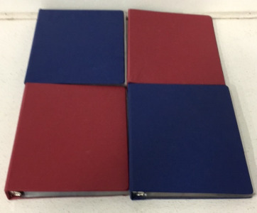 (4) Binders Full Of (400+) MLB And NBA Cards Including Players Such As Brady Anderson, Steve Avery, Carlos Baerga, Don Mattingly, Shawn Bradley, Donyell Marshall, Gary Payton And More