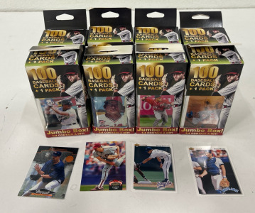 (8) Boxes (800+) Baseball Cards