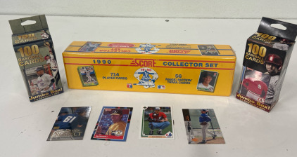(3) Boxes (900+) Baseball Cards