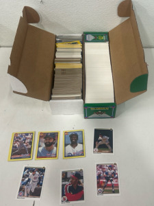 (2) Boxes (1000+) Baseball Cards