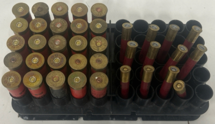 (2) Shotgun Shell Holders (25) 12-Gage Shells (12) 410-shells