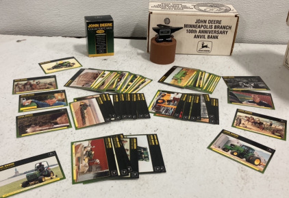 John Deere Collections Cards & John Deere Minneapolis Branch 100yh Anniversary Anvil Cast