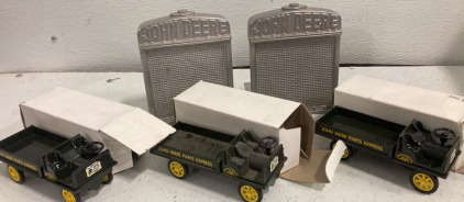 John Deere Antique Parts Express Trucks & John Deere Book Holders