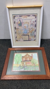 (2) Framed Pictures
