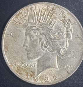 1922 USA Peace Dollar