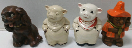 (4) Cookie Jars