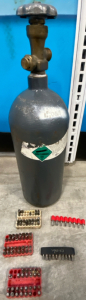 Carbon Dioxide Tank w/ Screw & Star Bits