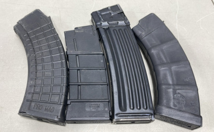 (4) Different Ammunition Magazines