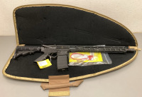 WISE ARMS MODEL WA-15B MULTI CAL 5.56 ASSAULT RIFLE WITH SOFT CASE, MAGAZINE, LOCK AND MANUAL. 3 ROUND TEST FIRE, SPENT SHELLS INCLUDED&mdash; WA-B11516