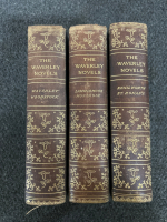 SET OF (9) 19TH CENTURY WAVERLY NOVELS BY SIR WALTER SCOTT BART. 1913 EDITION. - 3