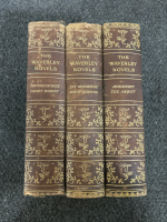 SET OF (9) 19TH CENTURY WAVERLY NOVELS BY SIR WALTER SCOTT BART. 1913 EDITION. - 4