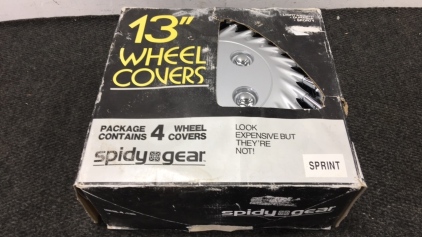 (4) 13&rdquo; Wheel Covers