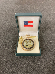 POCKET WATCH, GENERAL ROBERT E LEE WITH CASE