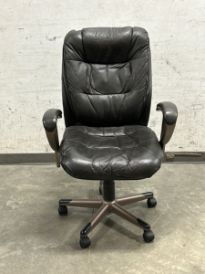 ADJUSTABLE ROLLING OFFICE CHAIR