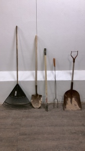 Collection Of Gardening Tools