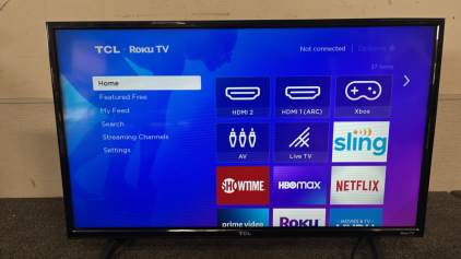 TCL ROKU TV ( NO REMOTE) WORKS