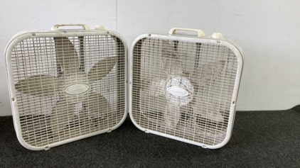 (2) Lasko 20” Box Fans