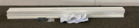 SPRINGS WINDOW FASHIONS-BALI CELLULAR SHADE COLOR- PURE WHITE WIDTH-46 HEIGHT-57 7/8 - 3