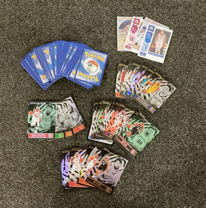 COLLECTORS CARDS- POK&Eacute;MON,BASKETBALL