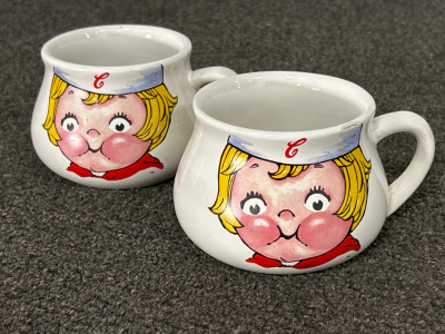 VINTAGE 1998 CAMPBELLS SOUP KID MUGS