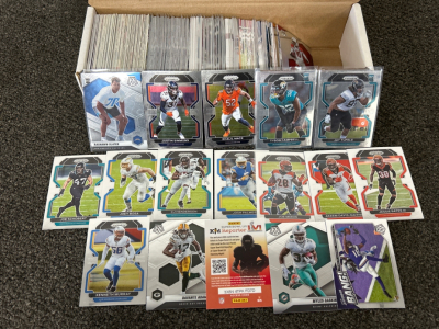 BOX OF 2020-21 MIXED FOOTBALL CARDS