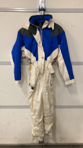 VINTAGE SKIBUNNY SPYDER ACTIVE SPORTS LADIES SNOW SUIT SIZE 10