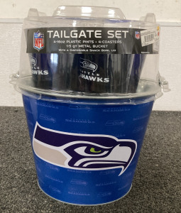 SEATTLE SEAHAWKS TAILGATE SET&mdash; New!