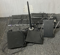 THREE DELL KEYBOARDS, ONE HP KEYBOARD, (3) RCA ANTENNAS, (2) GE ANTENNAS, (1) TERK ANTENNA