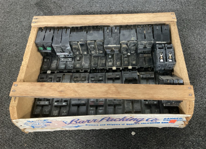 BOX OF ELECTRICAL BOX FUSES