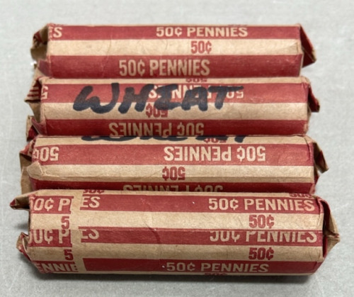 (200) Wheat Pennies Dated Between 1909-1958