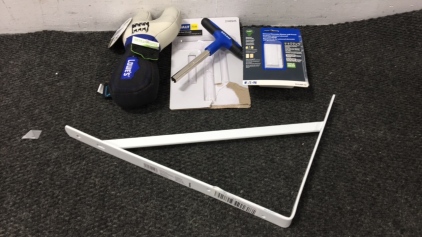T-Handle Wrench, Dimmer, Shelf Bracket, Chew Toy