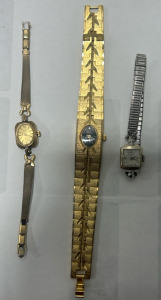 (3) Vintage Gold Filled Watches