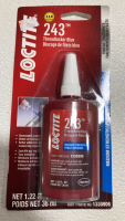 (6) Loctite 243 Threadlocker Blue: (4) 1.22floz, (2) .20floz - 3