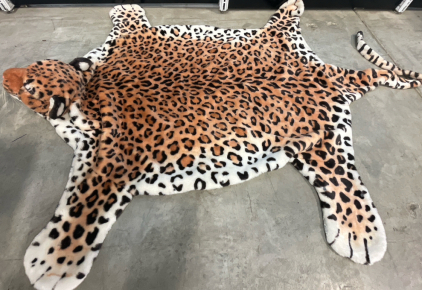 Jaguar Big Cat Blanket w/ Soft Plush Side 56”X 60” SP7