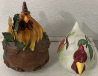 (5) Beautiful Ceramic Rooster Home Decor - 2