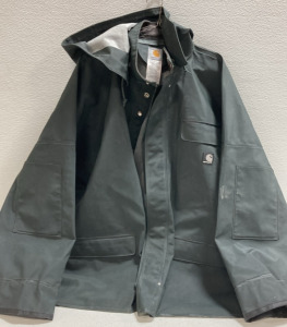 Carhartt Heavy Duty Rain Jacket Size XXL