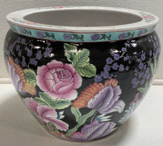 Floral Ceramic Planter Pot