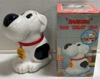 Barking Dog Treat Jar, Painting Cookie Jar - 4