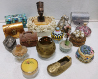 Large Collection of Trinket Boxes & Home Decor - 2