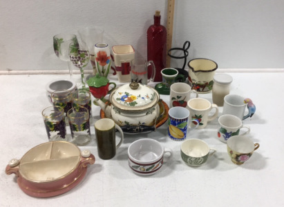 Enameled Teapot & More