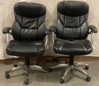 TWO OSGOOD OFFICE CHAIRS