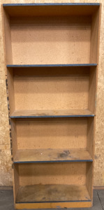 FIVE SHELF WOOD ORGANIZER (36X14X85)