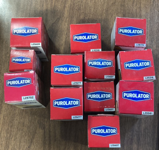 PUROLATOR OIL FILTERS VARIOUS SIZES (SEE DESCRIPTION)