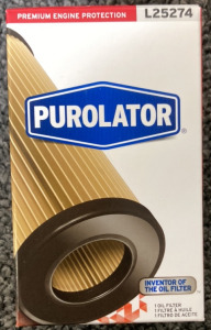 12 L25274 PUROLATOR OIL FILTERS
