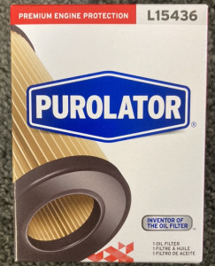 12 L 15436 PUROLATOR OIL FILTERS