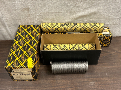 JOHN CRANE FLEXIBLE PACKING. (ROLLS DIFFERENT LENGTHS)