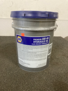 5 GALLON NAPA AW-46 PREMIUM HYDROLIC OIL