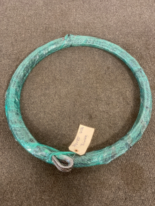 METAL TOW CABLE, 3/8X85 WITH SINGLE METAL EYELET